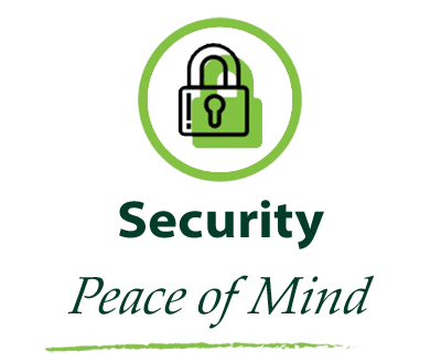 Security for peace of mind